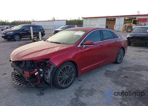2016 Lincoln Mkz Hybrid z USA, uszkodzony, nr VIN 3LN6L2LU0GR632594